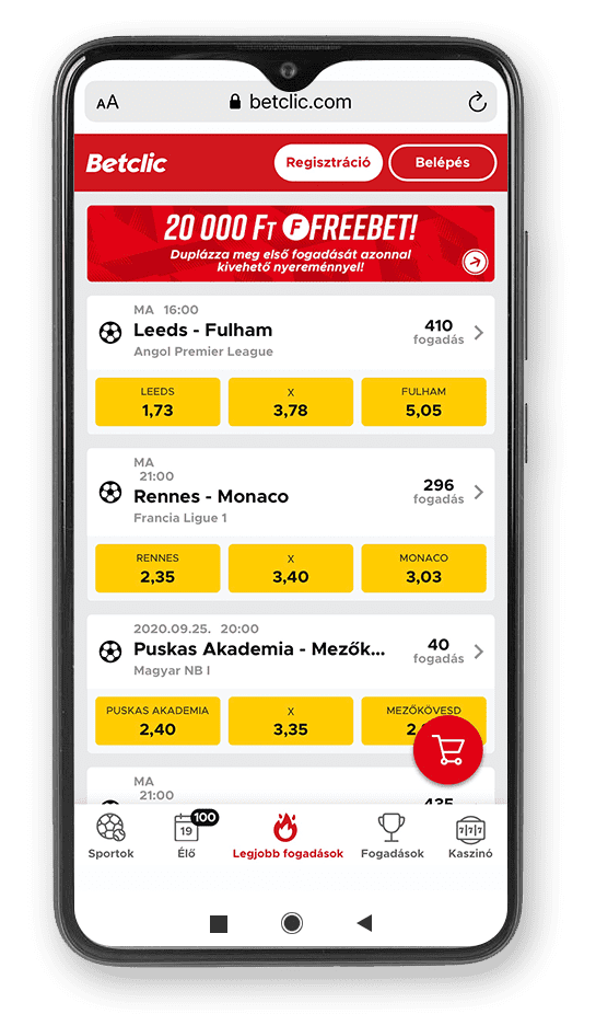 betclic 20000 FT freebet