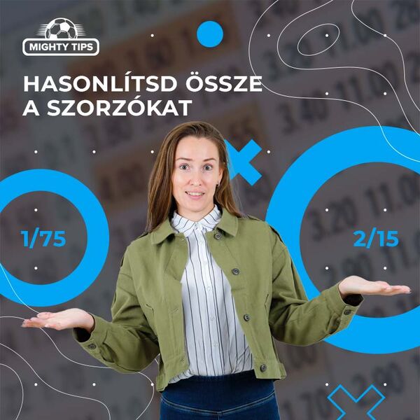 Hasonlítsd össze a szorzókat