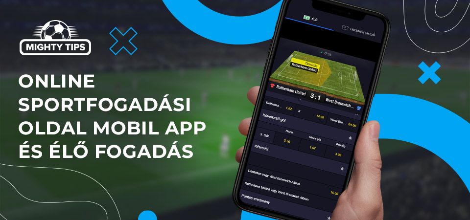 online sportfogadasi oldal mobil app es elo fogadas