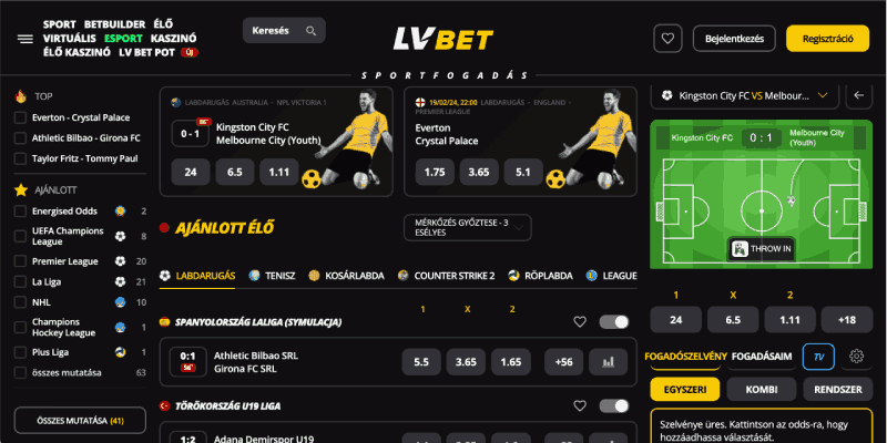 LVbet Magyarország kezdőlap