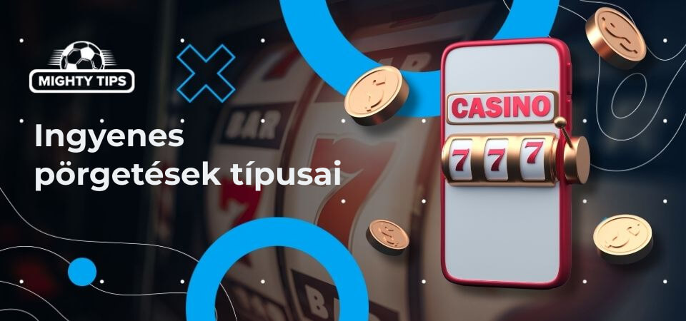 A blokk grafikája Ingyenes pörgetések típusai