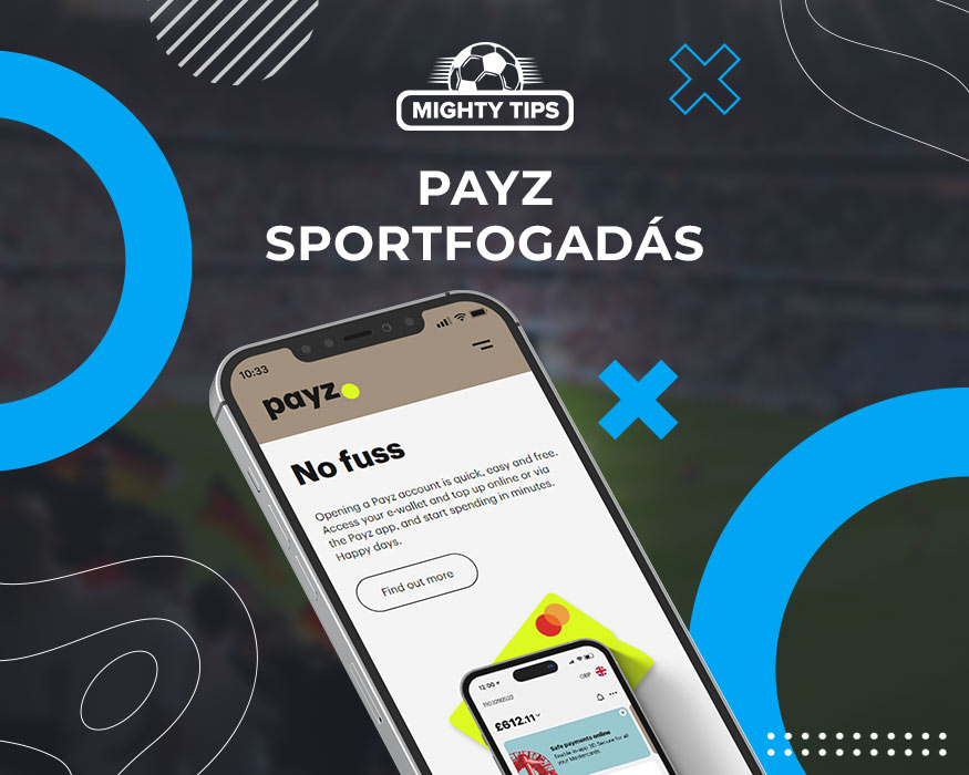 Kép a Payz fogadási oldalakhoz, amely egy mobiltelefont mutat