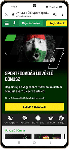 Unibet-mobil-alkalmazas