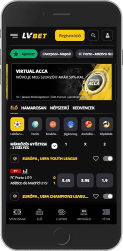 Eurovízió fogadási app - LVBet