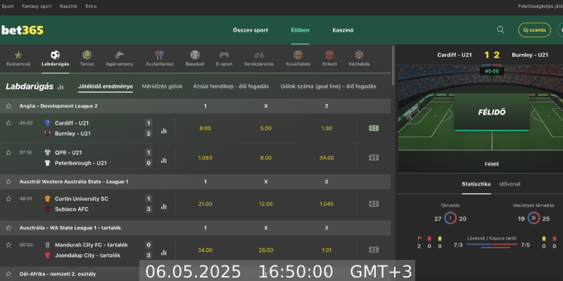 bet365 kezdőlap
