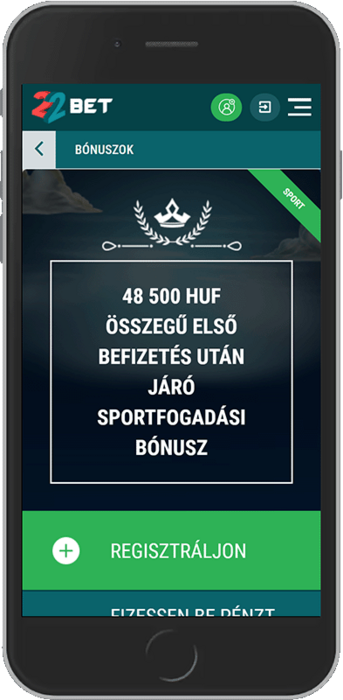 100%-os sportfogadási bónusz első befizetésre