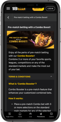 Combo Boost 18bet