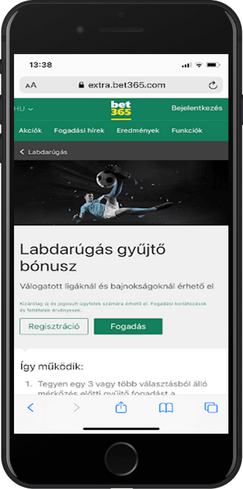 labdarugas bonusz bet365