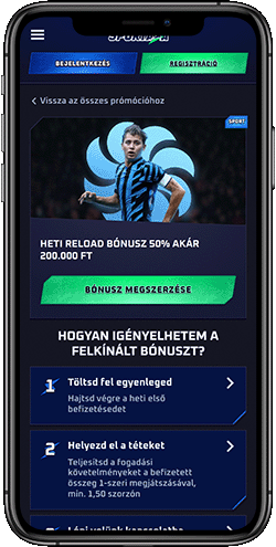 A Sportaza bónuszoldalának mobil képernyőképe 1