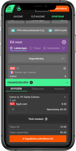 Így tudod igénybe venni a Betinia Cashout funkcióját 3
