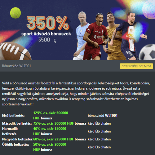 weltbet promo