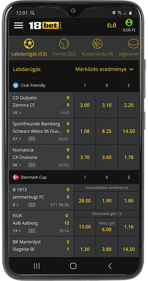 18bet live