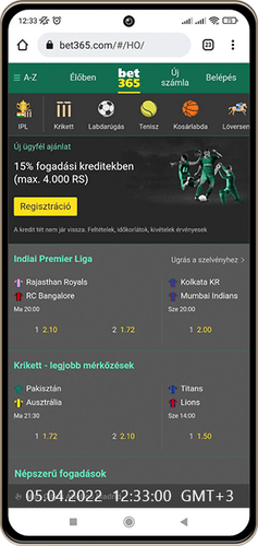 Bet365 főoldal