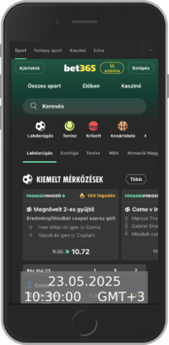 Bet365 főoldal