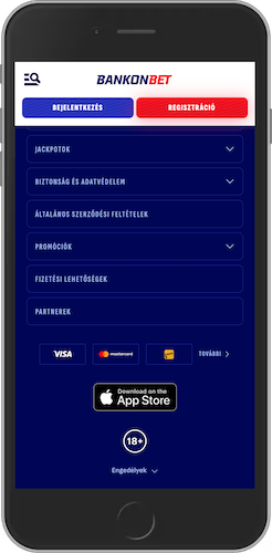 BankOnBet iOS app telepítése