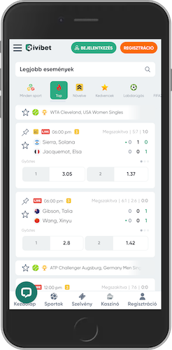 Sportfogadás az Ivibet appon 3